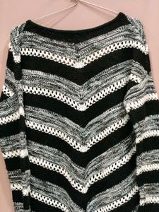 Striped Knit Sweater