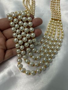 5 layer Pearl Necklace