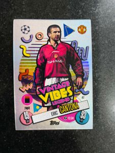 Zlatan Ibrahimovic And Eric Cantona Topps Card
