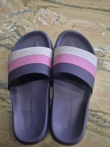 Girls Redtape Striped Slides