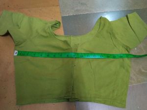 Moong green colour preloved Blouse