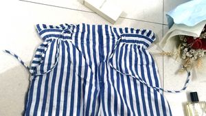 White And Blue Pinterest Long Pants With Pockets ❤
