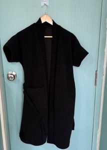 Black  Bath Robe For Women