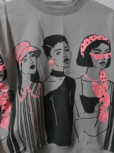 Graphic Design Digital Printed Women Sweatshirt