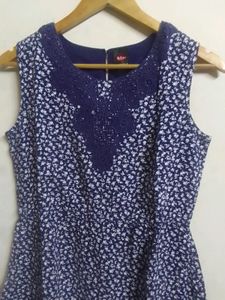 Lee Cooper Blue Colour Kurti