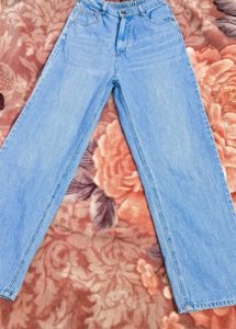 Zara blue jeans