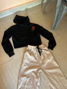 Cute Outfit Set - Top &amp; Pants