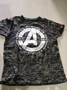 Avengers Marval Black Tshirt