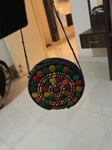 Round Sling Bag