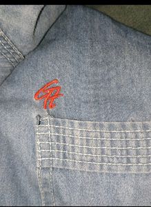INFO MEN  DENIM T SHIRT LIKE NEW