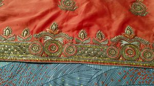 Heavy Beautiful Sari With Blouse