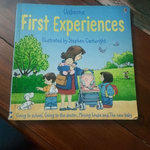 Set of Usborne First Experiences 4X1 Imported Book