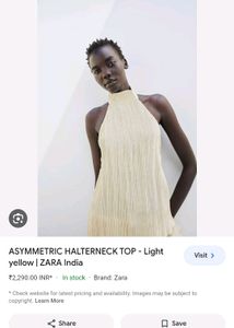 Zara Halter Neck Top