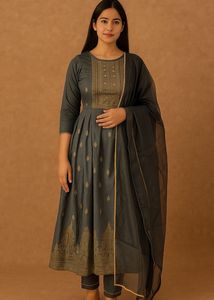 Grey Sangria Suit Set , NO DISCOUNT