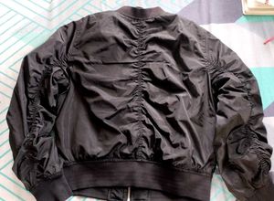 Black Bomber Jacket