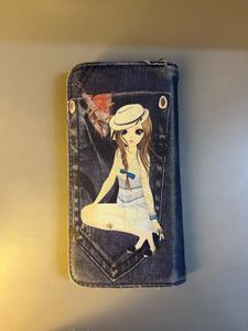 Anime Denim Wallet