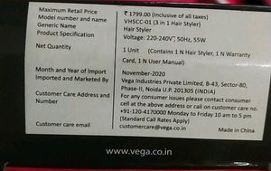 VEGA 3 -in-1 Hair Styler