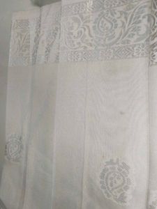 White Beautiful Formal Saree.