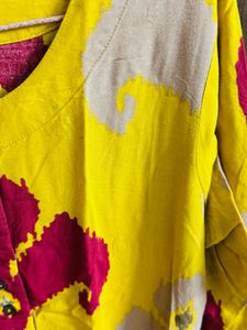 Kurta For Women Yellow Westside