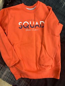 Youth Squad Orange & Black  Sweatshirt -2