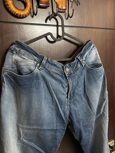 Slouchy Blue Jeans