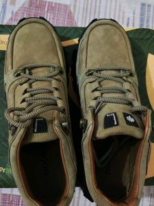 Woodland Camel Hiking boots
