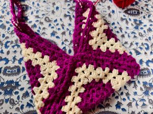 A CUTE CROCHET BAG