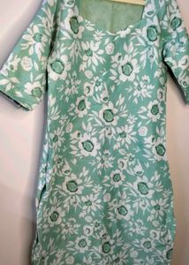 Floral Print Tunic Top