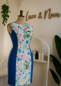 Floral Print Sheath Dress