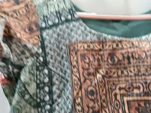 Boho Print Fit &amp; Flare Dress