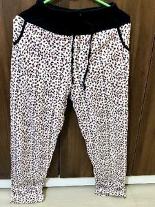 Animal Print Capri Pants