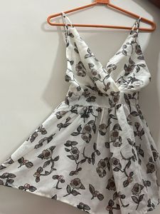 Backless Floral Jumpsuit
