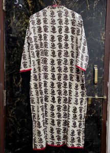 Paisley Cotton Kurta