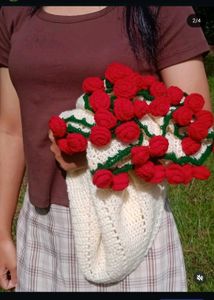 Crochet Rose Blanket