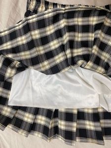 Plaid Mini Skirt