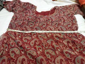Paisley Print Kurti Set