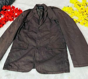 Armani exchange Brown Blazer cum Jacket