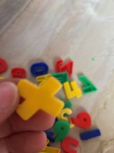 Colorful Number pieces for arithmetic fun