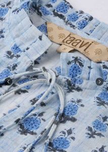 Hand-block Print Cotton Top✨