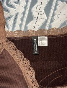 H&amp;M LACEY BRALETTE TOP