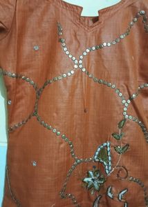 Kurti Coral Color - Offer Top