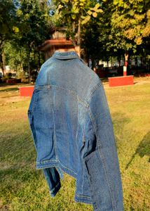 Trendy Blue Denim Jacket for Women