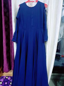 Cold Shoulder Gown
