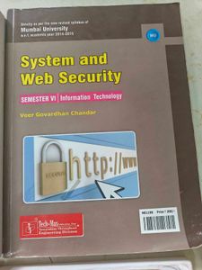 Engineering Textbooks MU Sem 6, IT Stream