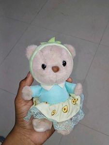 Avocado Bear Plush Keychain