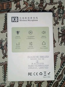 K8 Wireless Microphone - New in Box!