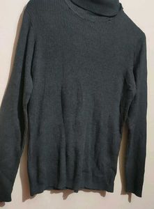 Dark Grey Highneck For Girl Or Women 34 Bust