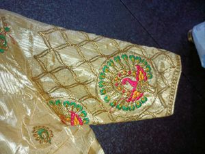 Gold Embroidered Blouse