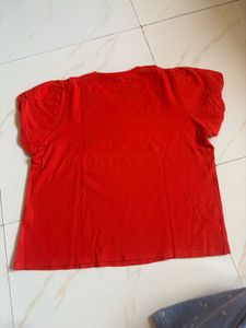 Zara orange Top