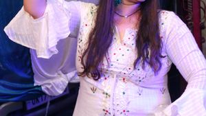 Embroidered Kurti with Tassels